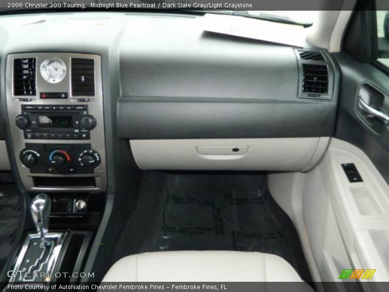 Midnight Blue Pearlcoat / Dark Slate Gray/Light Graystone 2006 Chrysler 300 Touring