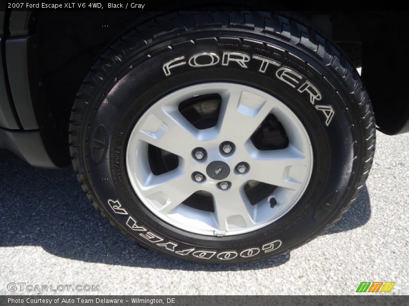 Black / Gray 2007 Ford Escape XLT V6 4WD