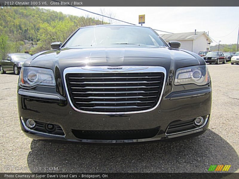 Gloss Black / Black 2012 Chrysler 300 S V6