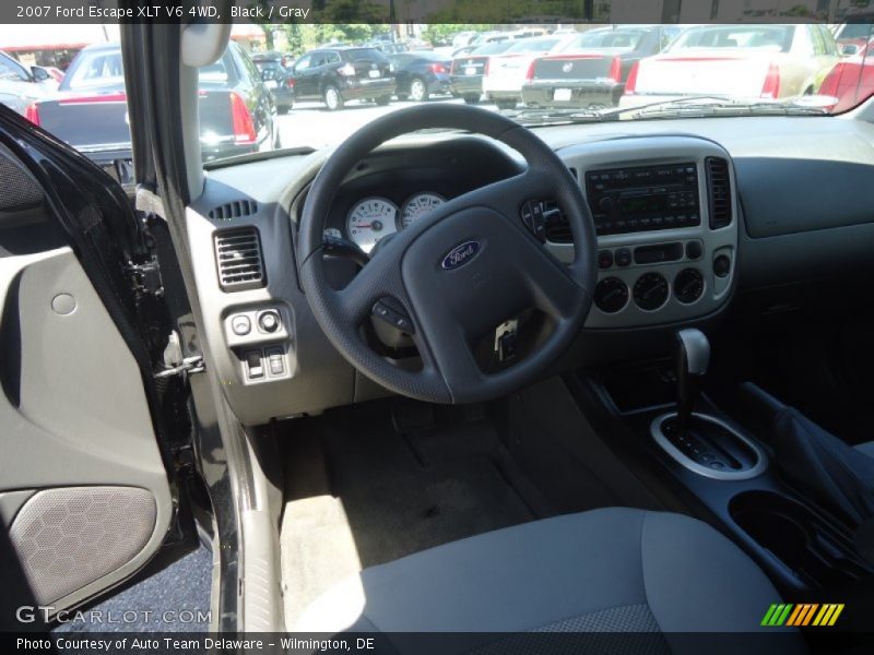 Black / Gray 2007 Ford Escape XLT V6 4WD