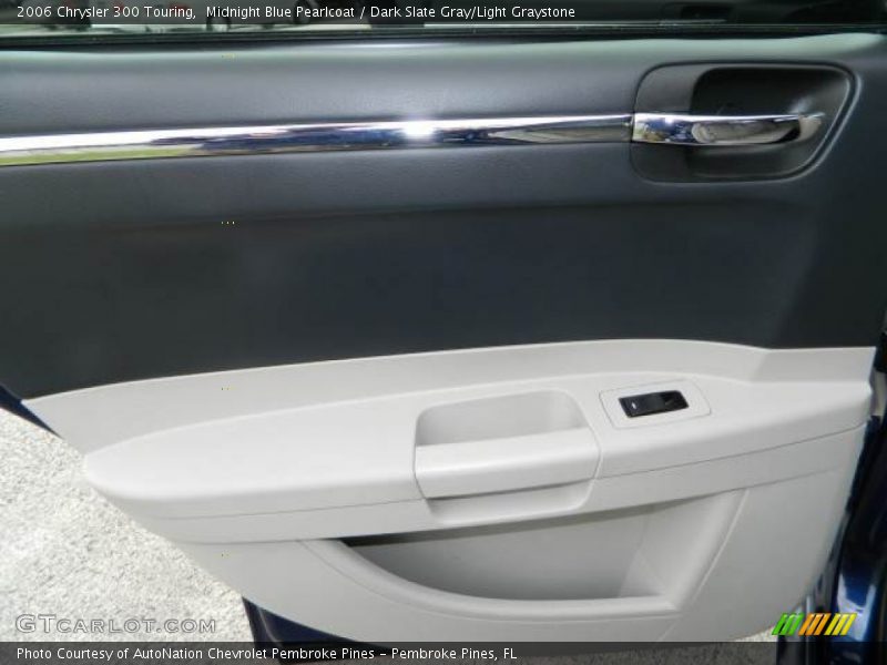 Midnight Blue Pearlcoat / Dark Slate Gray/Light Graystone 2006 Chrysler 300 Touring