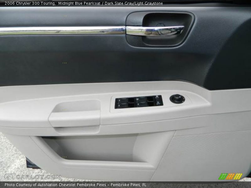 Midnight Blue Pearlcoat / Dark Slate Gray/Light Graystone 2006 Chrysler 300 Touring