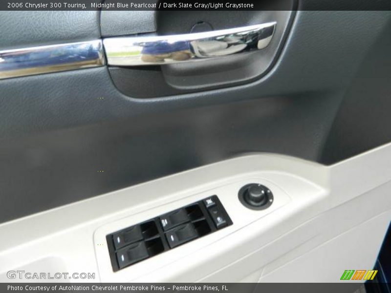 Midnight Blue Pearlcoat / Dark Slate Gray/Light Graystone 2006 Chrysler 300 Touring