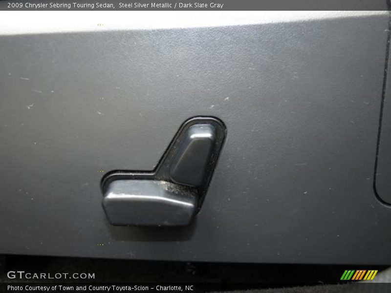Steel Silver Metallic / Dark Slate Gray 2009 Chrysler Sebring Touring Sedan