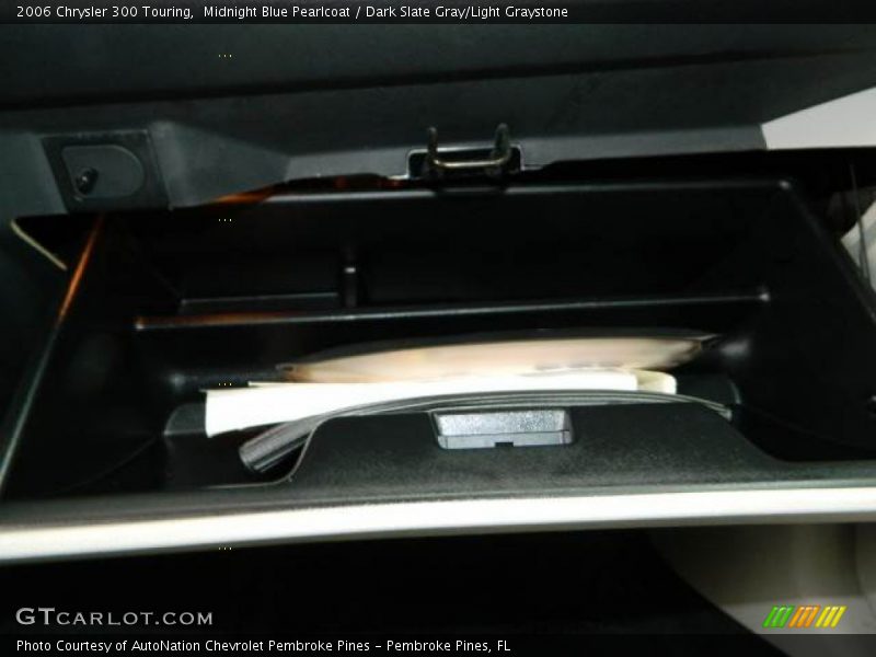Midnight Blue Pearlcoat / Dark Slate Gray/Light Graystone 2006 Chrysler 300 Touring