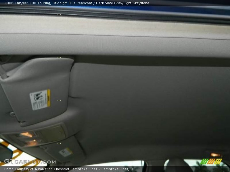 Midnight Blue Pearlcoat / Dark Slate Gray/Light Graystone 2006 Chrysler 300 Touring
