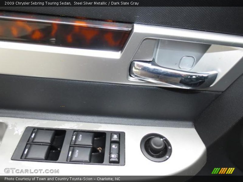 Steel Silver Metallic / Dark Slate Gray 2009 Chrysler Sebring Touring Sedan