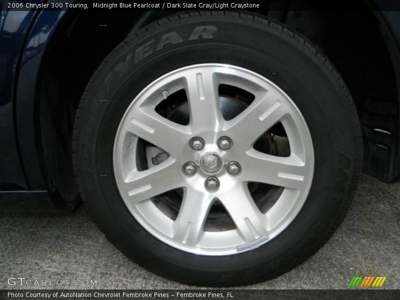 Midnight Blue Pearlcoat / Dark Slate Gray/Light Graystone 2006 Chrysler 300 Touring