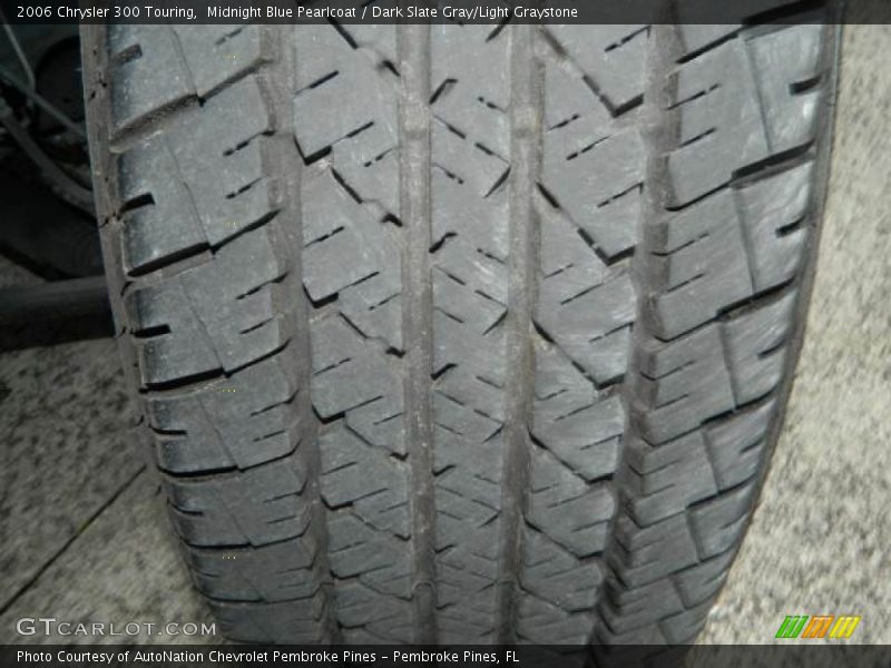 Midnight Blue Pearlcoat / Dark Slate Gray/Light Graystone 2006 Chrysler 300 Touring
