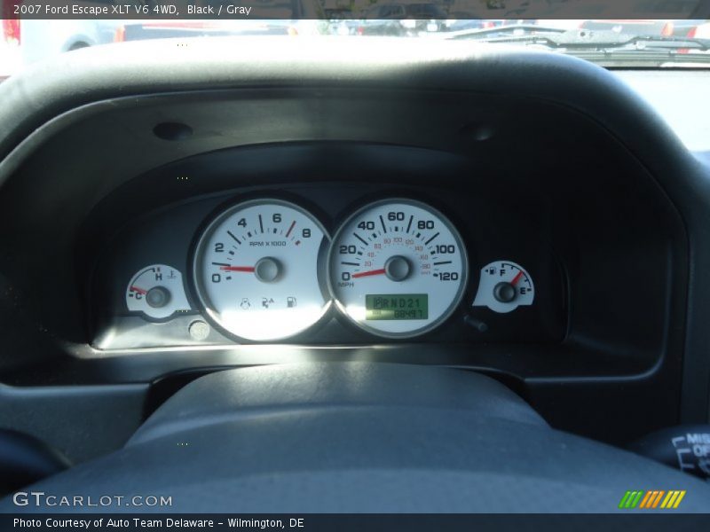 Black / Gray 2007 Ford Escape XLT V6 4WD