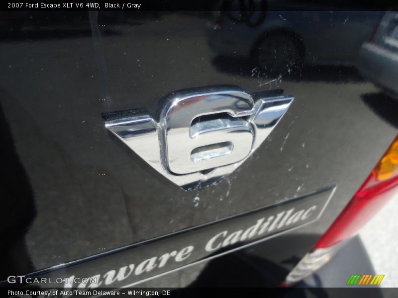 Black / Gray 2007 Ford Escape XLT V6 4WD