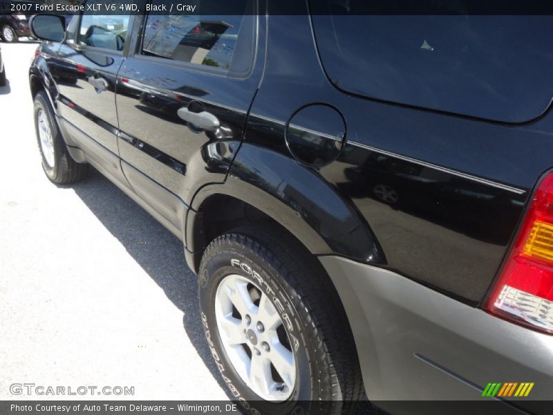 Black / Gray 2007 Ford Escape XLT V6 4WD