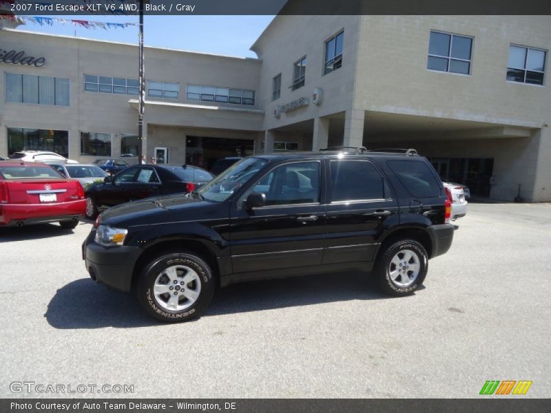 Black / Gray 2007 Ford Escape XLT V6 4WD