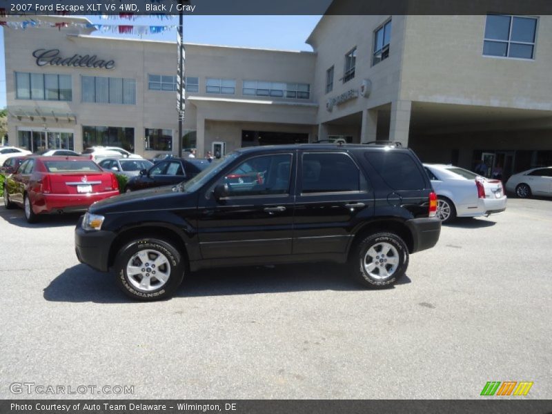 Black / Gray 2007 Ford Escape XLT V6 4WD