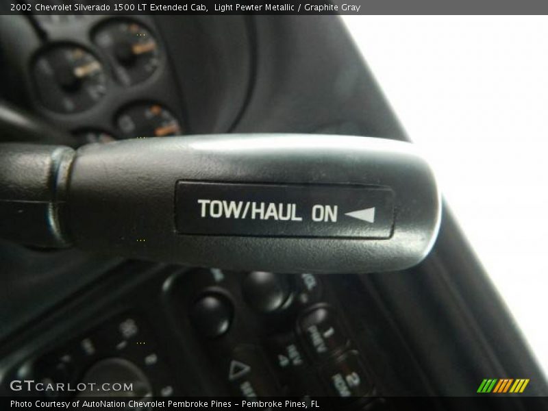 Light Pewter Metallic / Graphite Gray 2002 Chevrolet Silverado 1500 LT Extended Cab