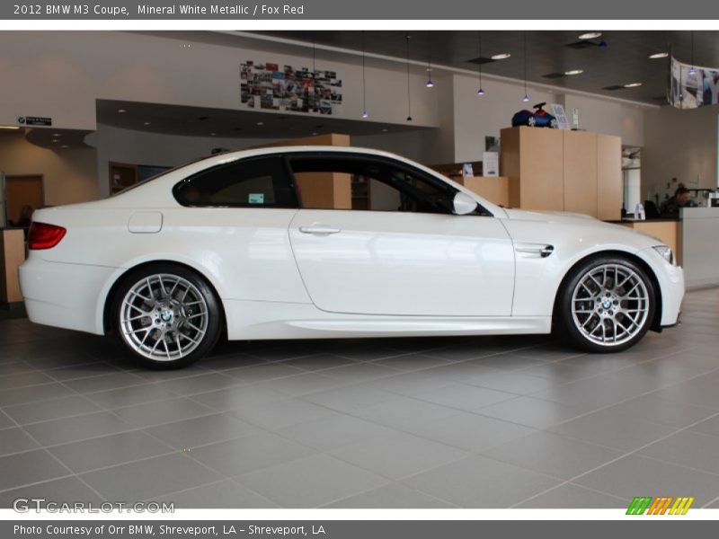  2012 M3 Coupe Mineral White Metallic