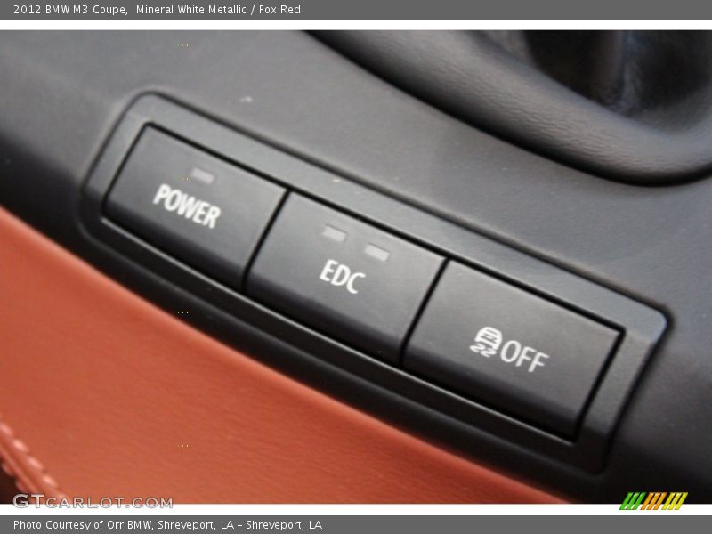 Controls of 2012 M3 Coupe