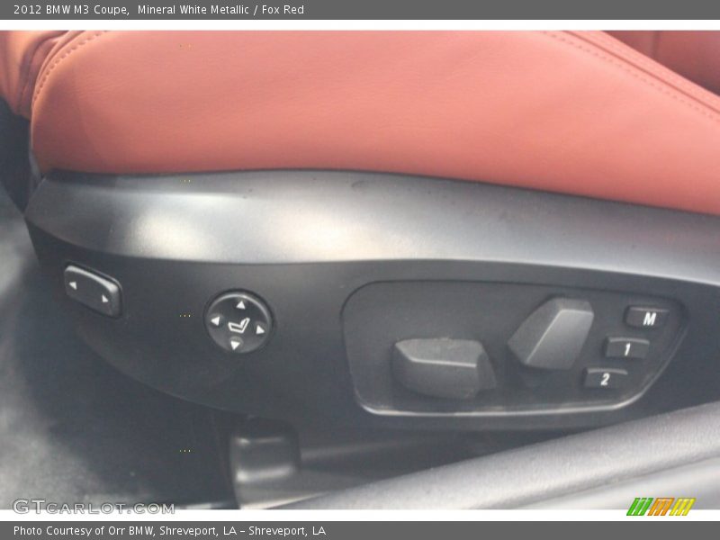 Controls of 2012 M3 Coupe