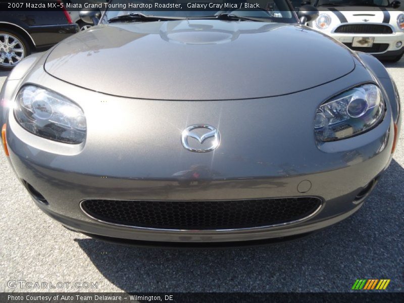 Galaxy Gray Mica / Black 2007 Mazda MX-5 Miata Grand Touring Hardtop Roadster