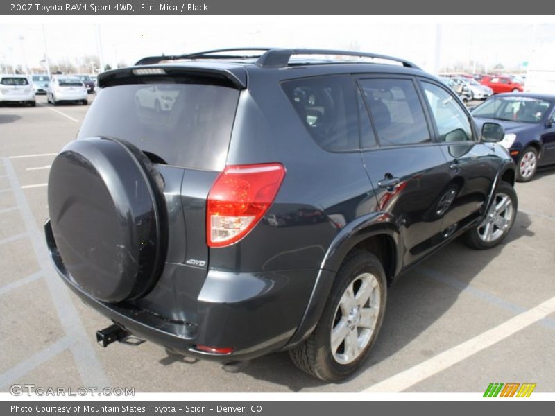 Flint Mica / Black 2007 Toyota RAV4 Sport 4WD