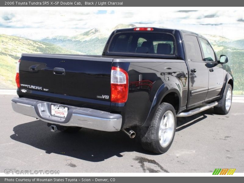 Black / Light Charcoal 2006 Toyota Tundra SR5 X-SP Double Cab
