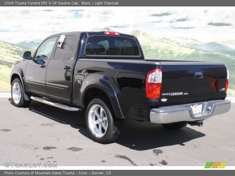 Black / Light Charcoal 2006 Toyota Tundra SR5 X-SP Double Cab