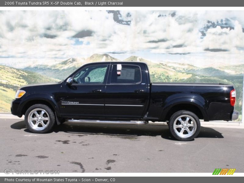 Black / Light Charcoal 2006 Toyota Tundra SR5 X-SP Double Cab