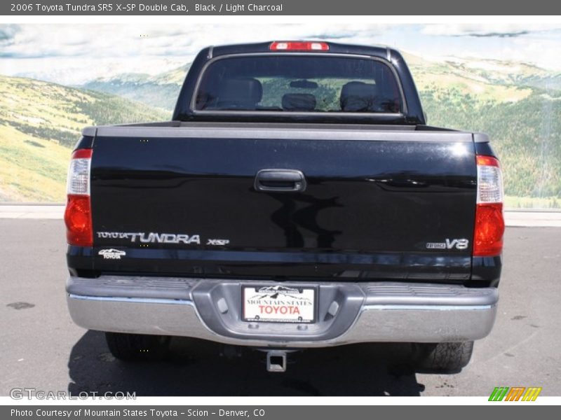 Black / Light Charcoal 2006 Toyota Tundra SR5 X-SP Double Cab