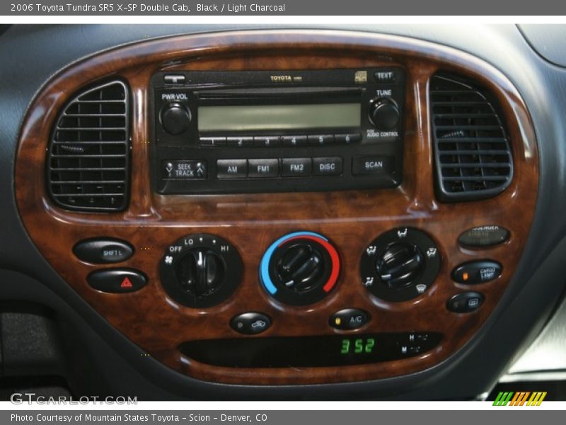 Black / Light Charcoal 2006 Toyota Tundra SR5 X-SP Double Cab