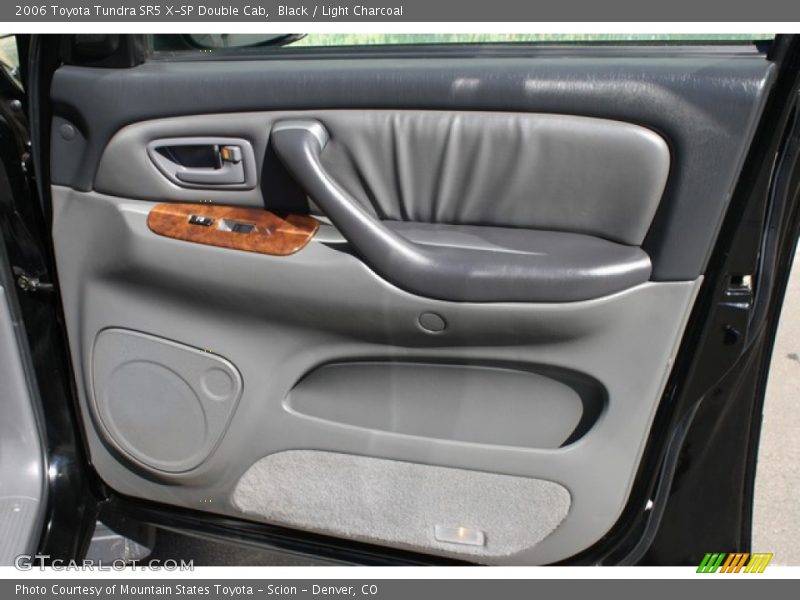 Black / Light Charcoal 2006 Toyota Tundra SR5 X-SP Double Cab