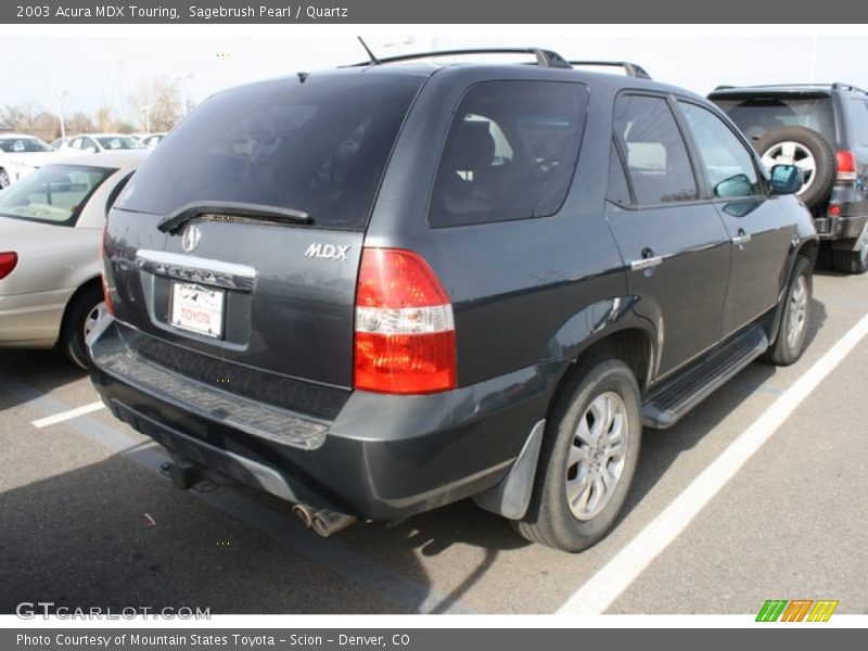 Sagebrush Pearl / Quartz 2003 Acura MDX Touring