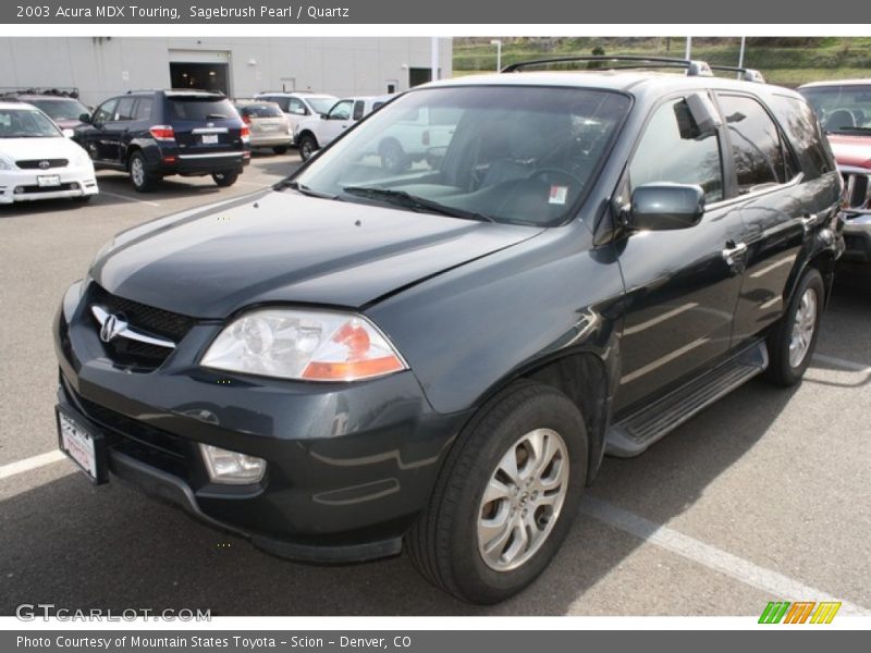 Sagebrush Pearl / Quartz 2003 Acura MDX Touring