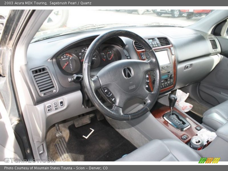 Sagebrush Pearl / Quartz 2003 Acura MDX Touring