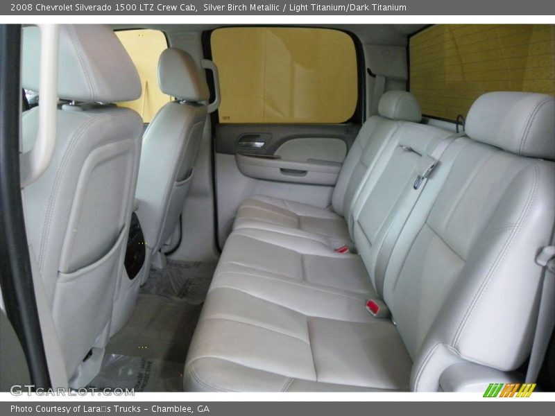 Silver Birch Metallic / Light Titanium/Dark Titanium 2008 Chevrolet Silverado 1500 LTZ Crew Cab