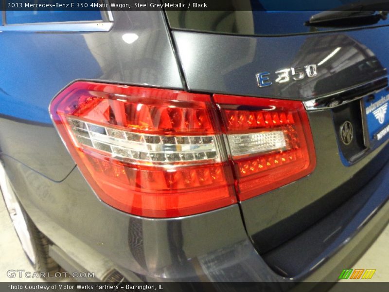 Steel Grey Metallic / Black 2013 Mercedes-Benz E 350 4Matic Wagon