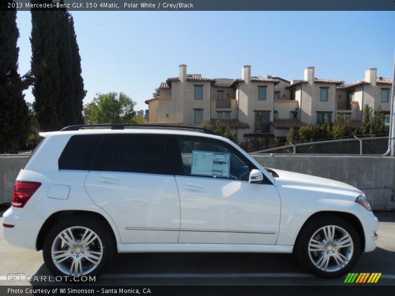 Polar White / Grey/Black 2013 Mercedes-Benz GLK 350 4Matic