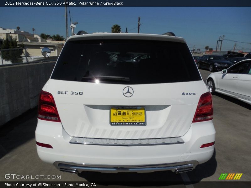 Polar White / Grey/Black 2013 Mercedes-Benz GLK 350 4Matic