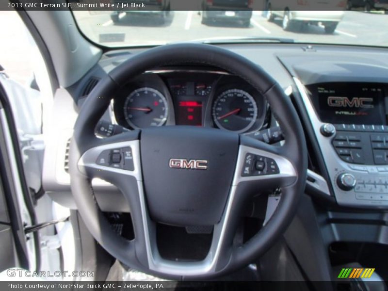 Summit White / Jet Black 2013 GMC Terrain SLE