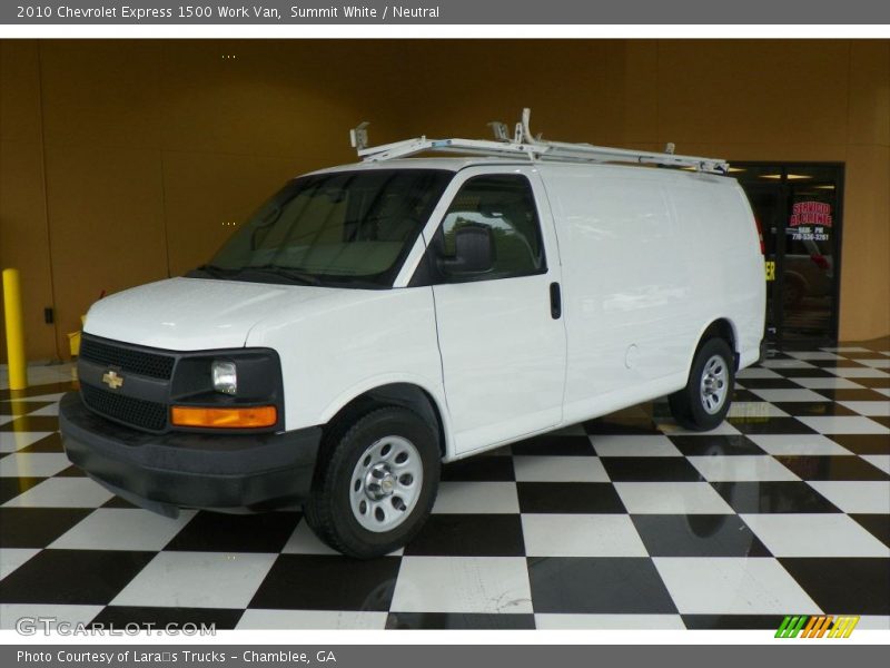 Summit White / Neutral 2010 Chevrolet Express 1500 Work Van