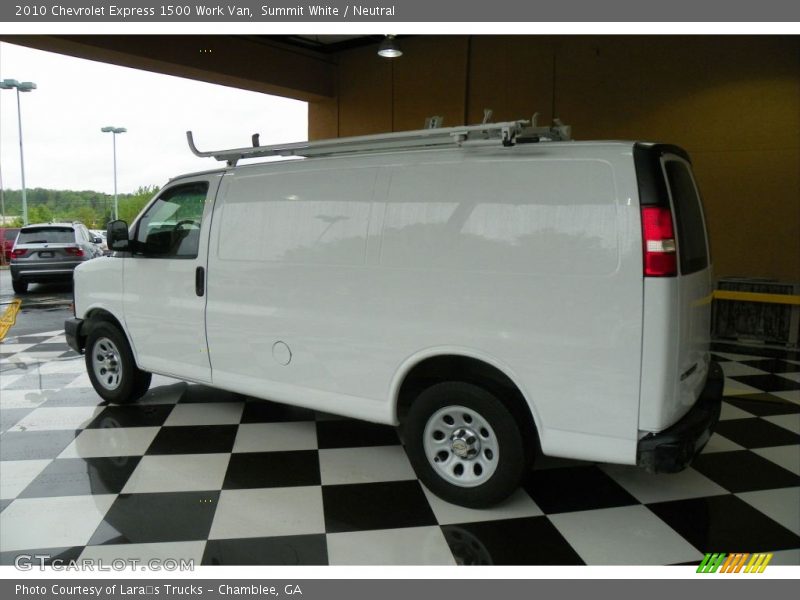 Summit White / Neutral 2010 Chevrolet Express 1500 Work Van