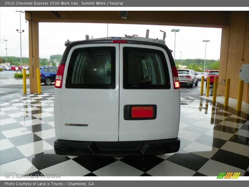 Summit White / Neutral 2010 Chevrolet Express 1500 Work Van
