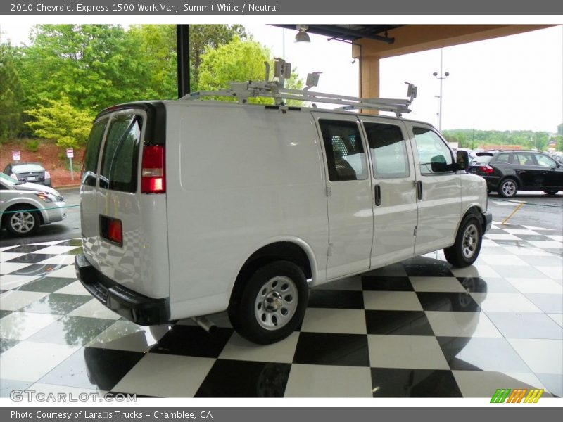 Summit White / Neutral 2010 Chevrolet Express 1500 Work Van