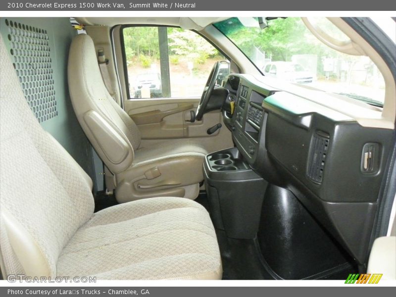 Summit White / Neutral 2010 Chevrolet Express 1500 Work Van