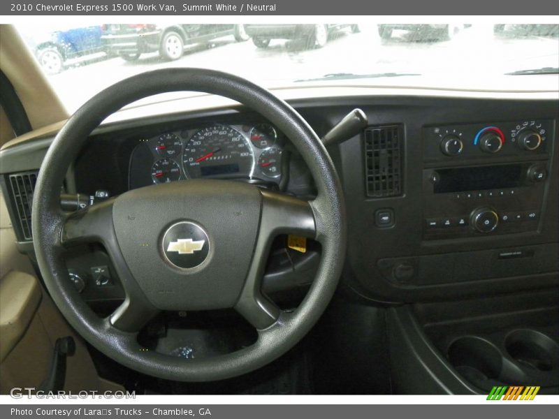 Summit White / Neutral 2010 Chevrolet Express 1500 Work Van