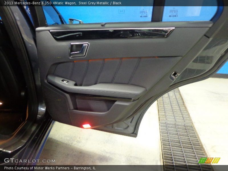 Steel Grey Metallic / Black 2013 Mercedes-Benz E 350 4Matic Wagon