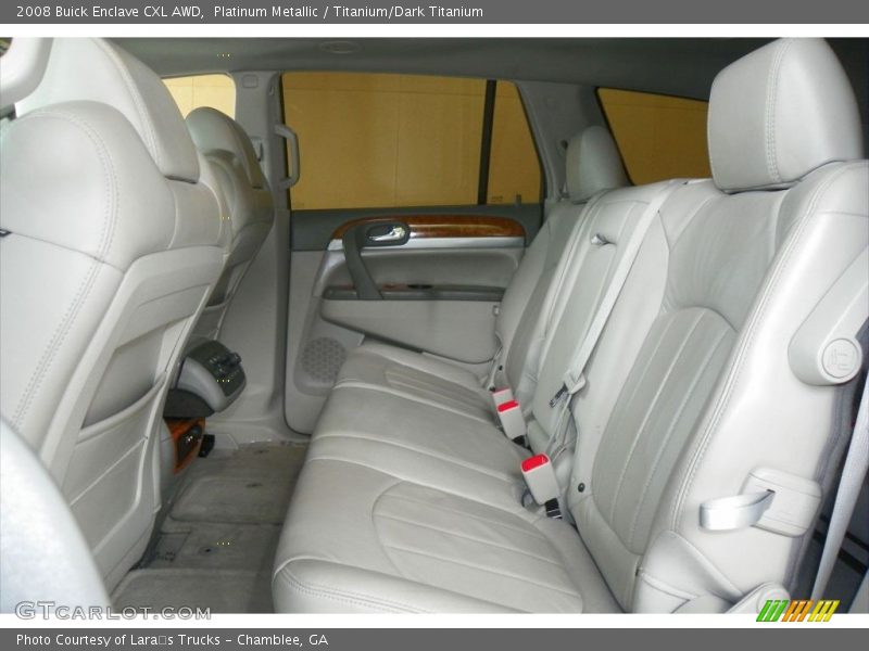 Platinum Metallic / Titanium/Dark Titanium 2008 Buick Enclave CXL AWD