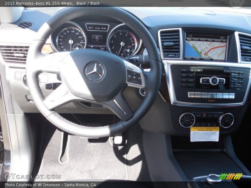 Black / Black 2013 Mercedes-Benz ML 350 4Matic