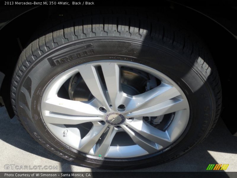 Black / Black 2013 Mercedes-Benz ML 350 4Matic
