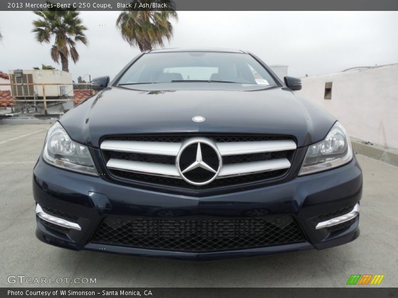 Black / Ash/Black 2013 Mercedes-Benz C 250 Coupe