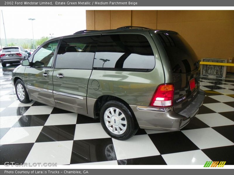 Estate Green Metallic / Medium Parchment Beige 2002 Ford Windstar Limited